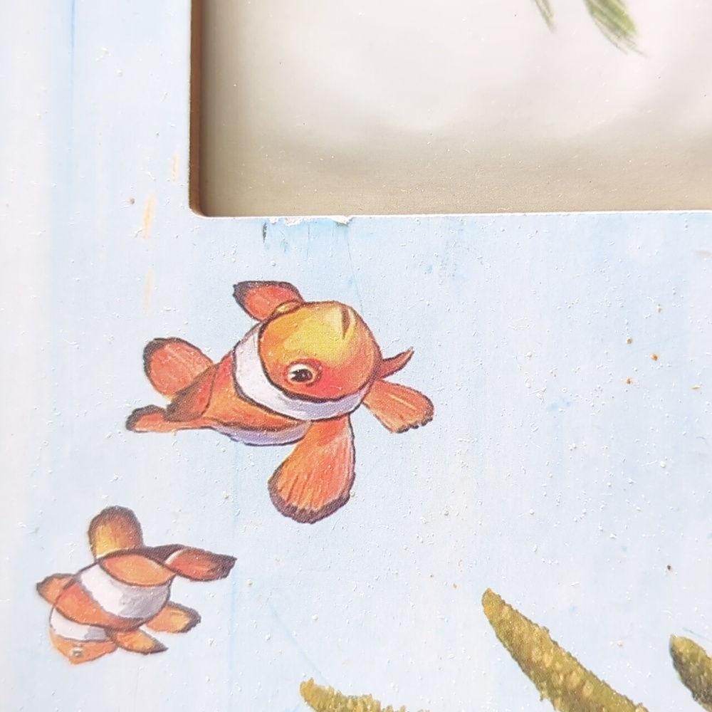 Tropical Colorful Fish Wooden Picture Frame - Picture 13 of 15